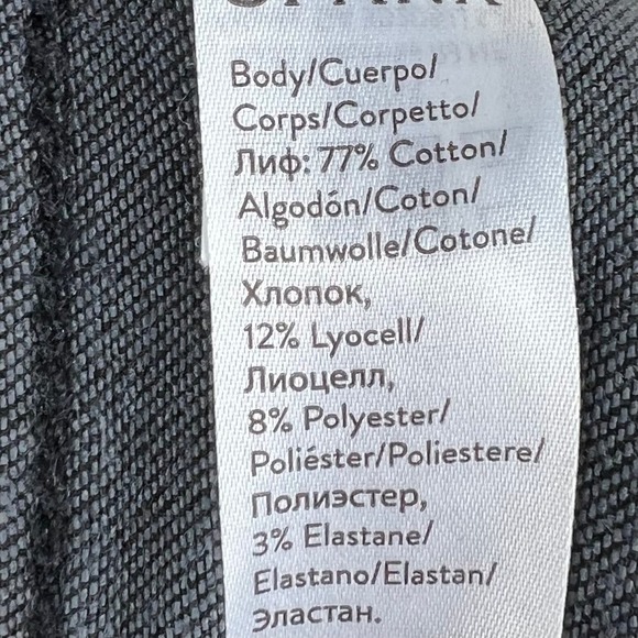 SPANX Vintage Distressed Ankle Skinny Jeans in Vintage Black Size Large - Picture 9 of 10